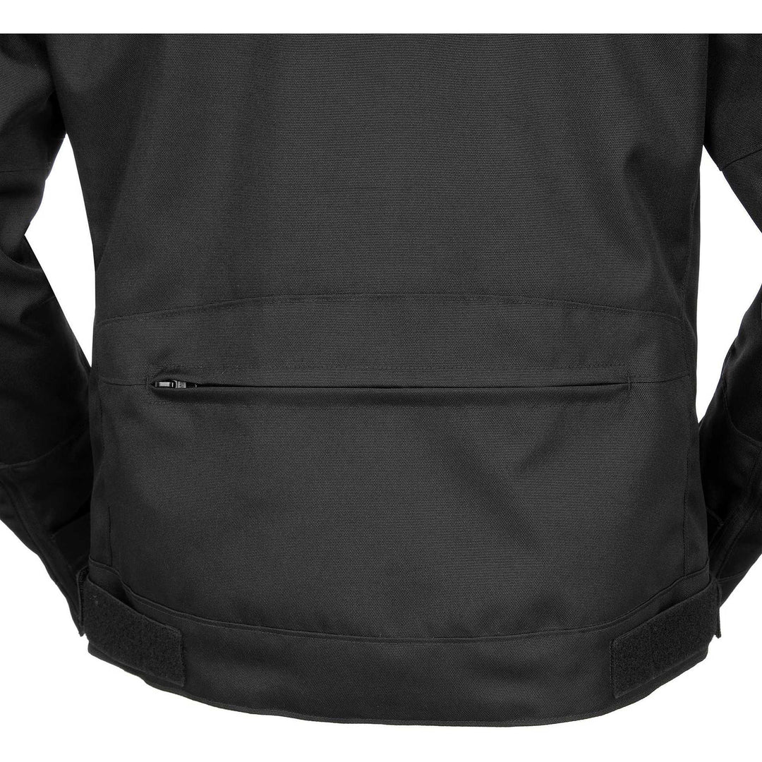 Giacca Texwork in Tessuto Nero Giallo Fluo Tucano Urbano