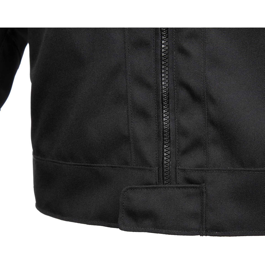 Giacca Texwork in Tessuto Nero Giallo Fluo Tucano Urbano