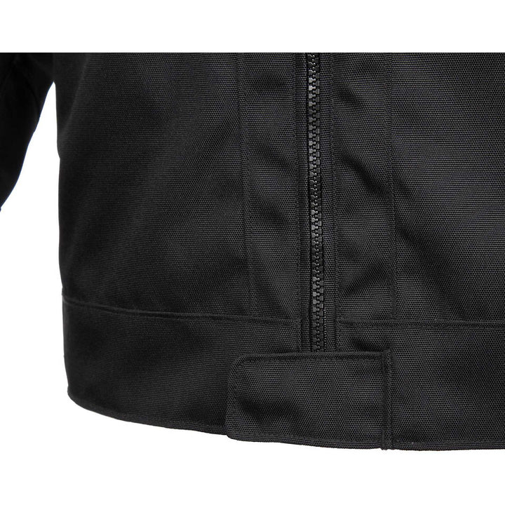 Giacca Texwork in Tessuto Nero Giallo Fluo Tucano Urbano