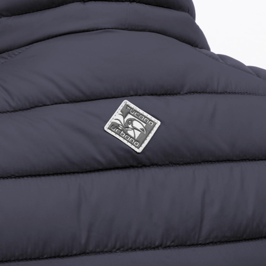 Piumino Moto Tucano Urbano Modello Superleggero Blu Scuro