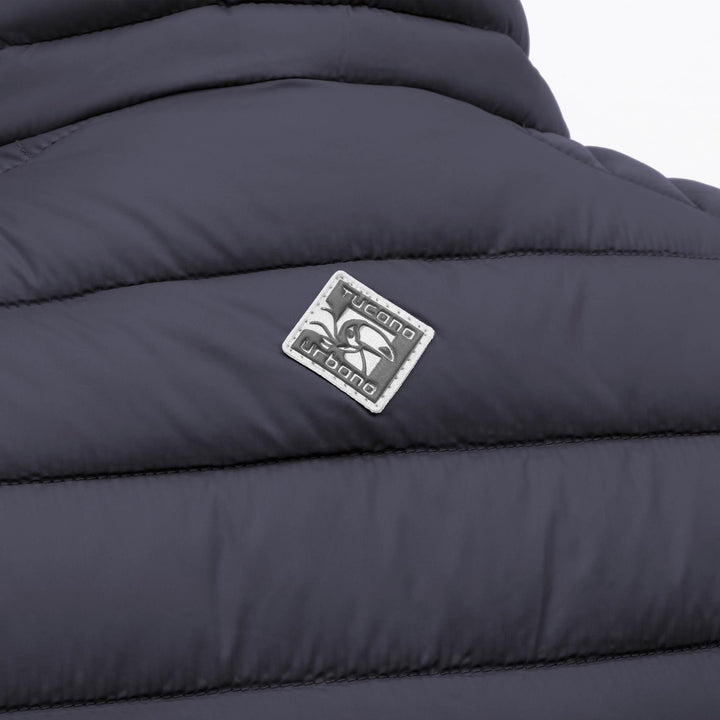 Piumino Moto Tucano Urbano Modello Superleggero Blu Scuro