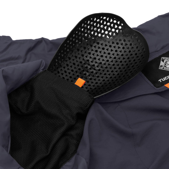 Piumino Moto Tucano Urbano Modello Superleggero Blu Scuro