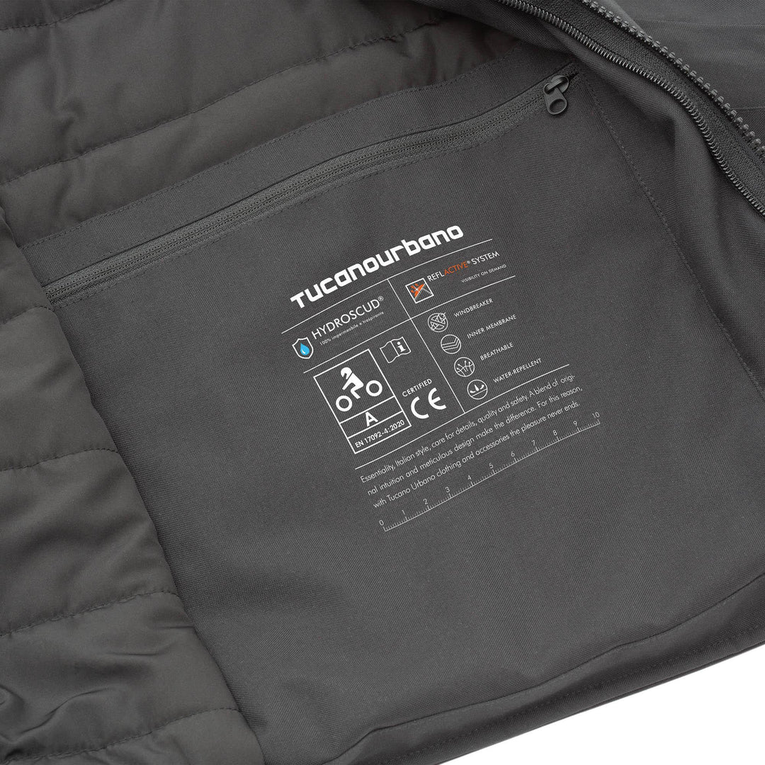 Giacca Moto Tucano Urbano HYDROSCUD®  Orbis Nero