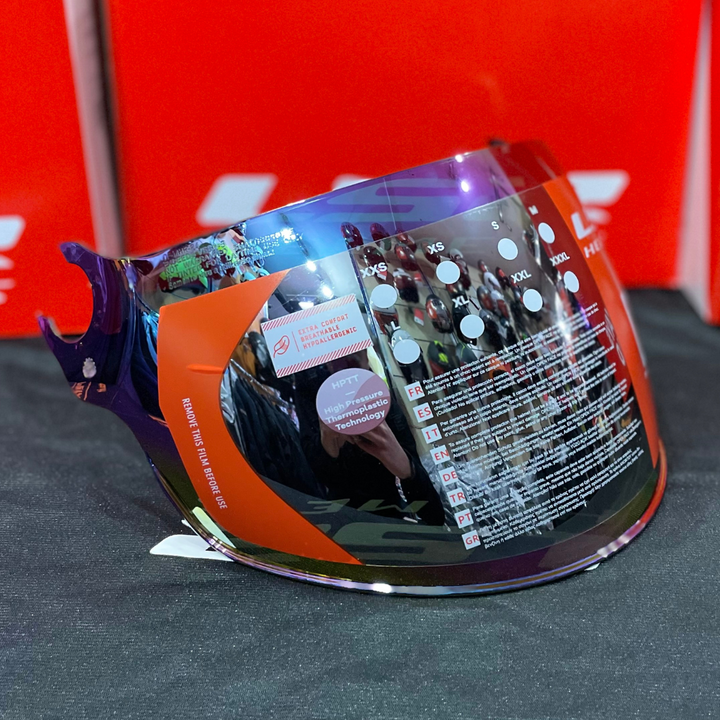 Visiera Lunga Casco LS2 Airflow OF562/Sphere Lux OF558 - Rainbow (Arcobaleno)