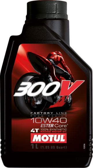 Olio motori Motul 300V FACTORY LINE ROAD RACING 10W40 1L
