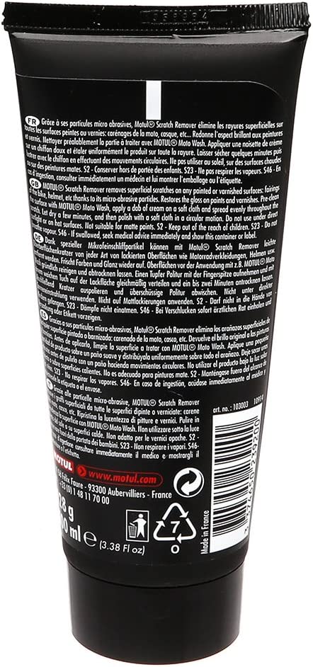 Motul MC Care E8 Scratch Remover - Rimuove graffi da superfici verniciate e smaltate
