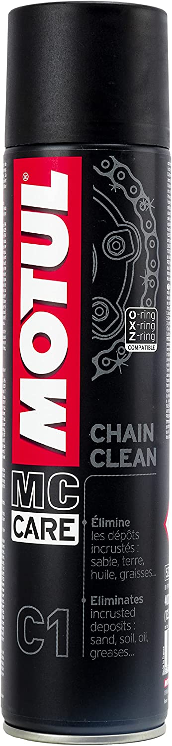 MOTUL MC CARE C1 CHAIN CLEAN Pulitore Spray Sgrassante Moto 400ml