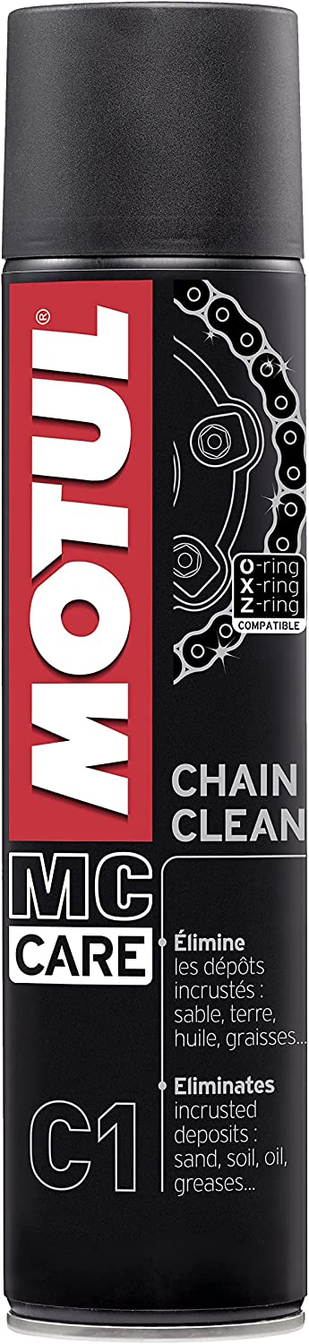 MOTUL MC CARE C1 CHAIN CLEAN Pulitore Spray Sgrassante Moto 400ml