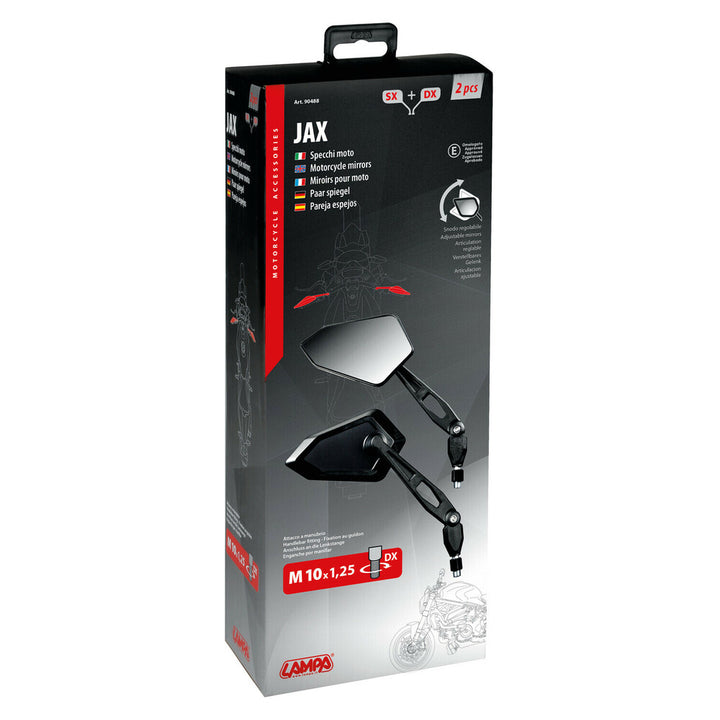 Coppia specchi retrovisori universali Jax - LAMPA