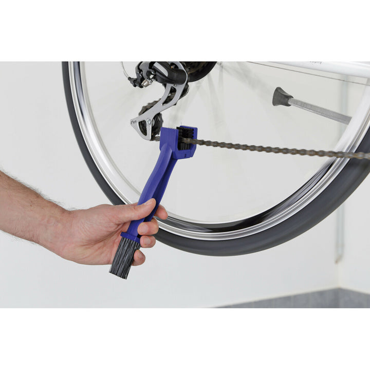 Spazzola pulisci catena per ciclo e moto - LAMPA