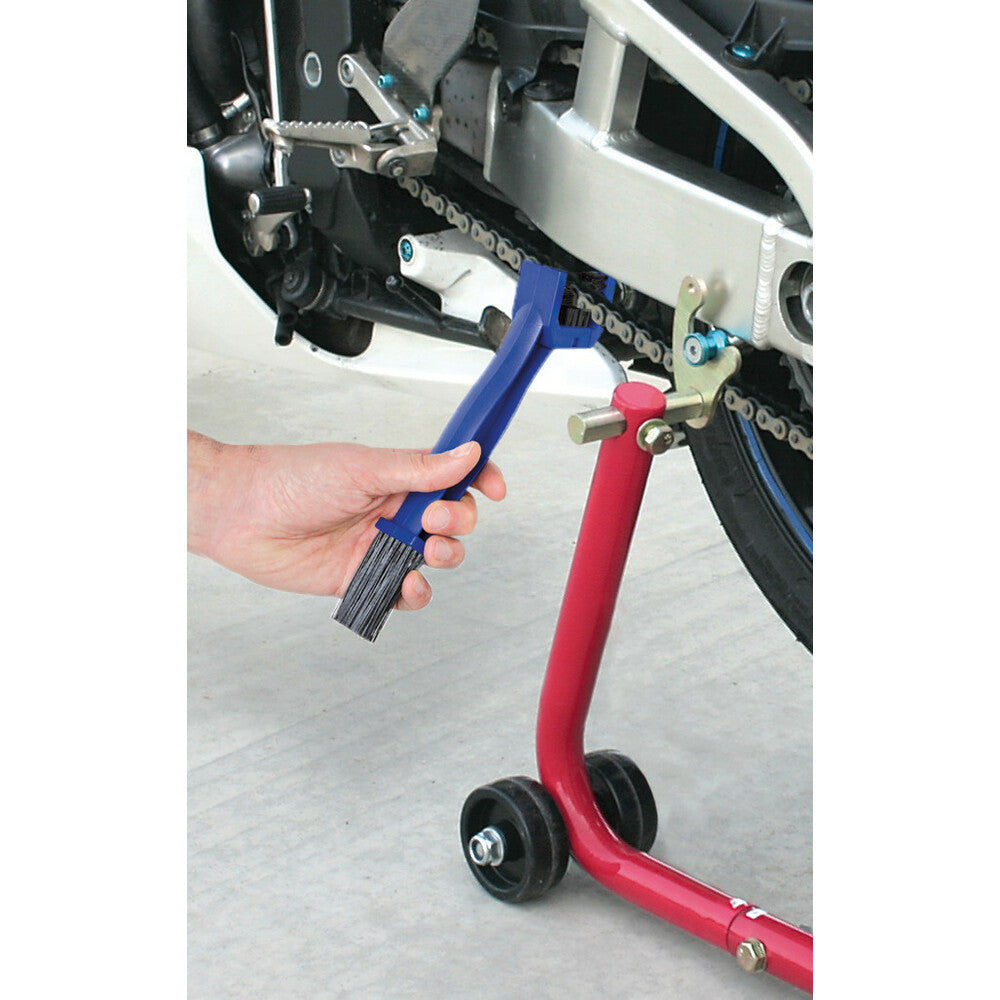 Spazzola pulisci catena per ciclo e moto - LAMPA