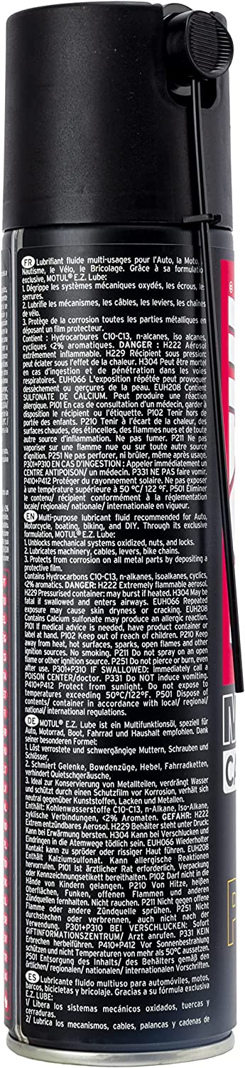 Motul MC Care P4 E.Z. Lube - Lubrificante multiuso 400 ml