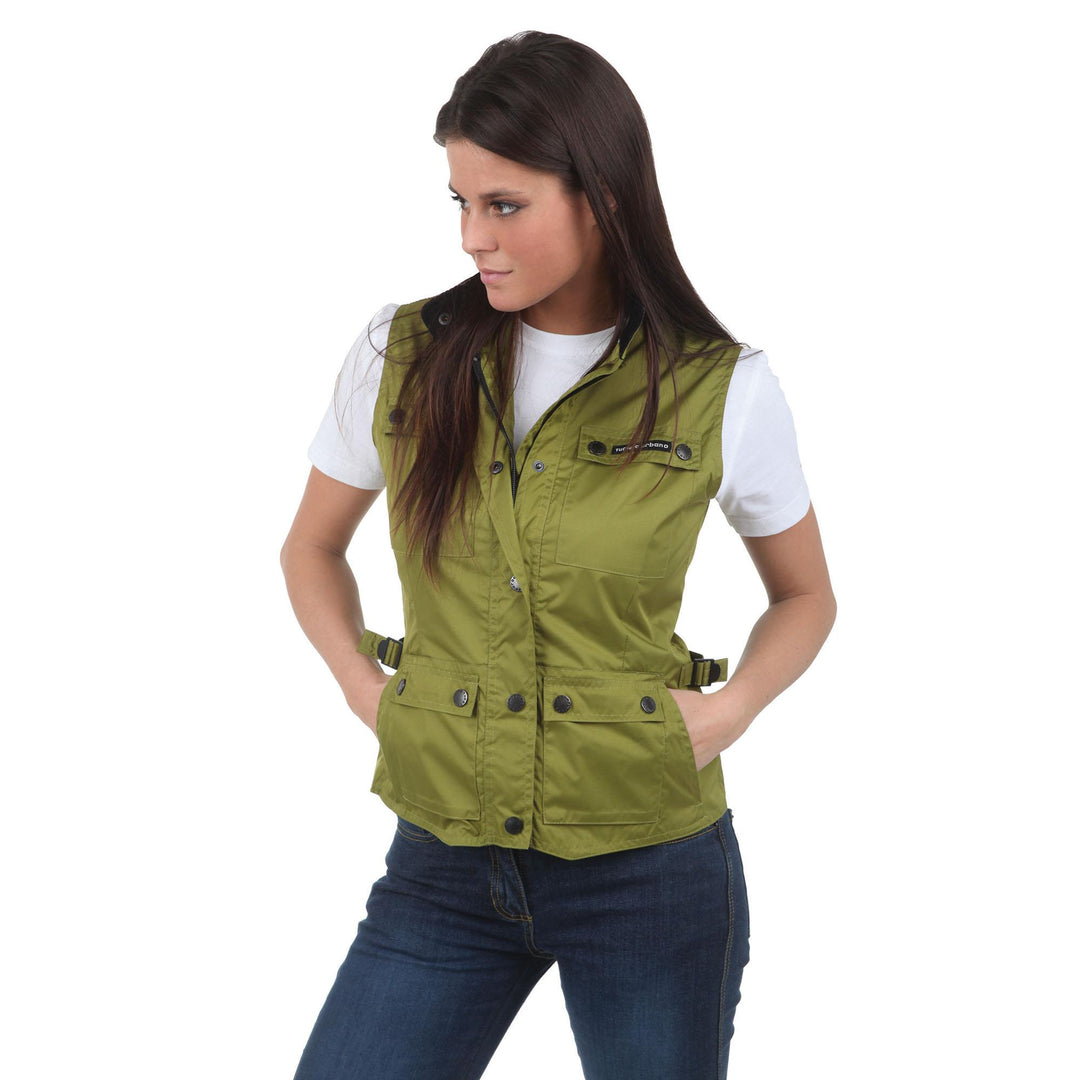 Gilet Lady Tucano Urbano Clarabella Verde Oliva