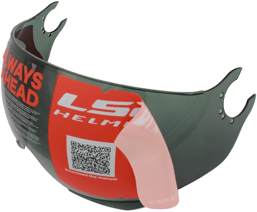 Visiera corta Casco LS2 Airflow OF562/Sphere Lux OF558 - Nera Fumé