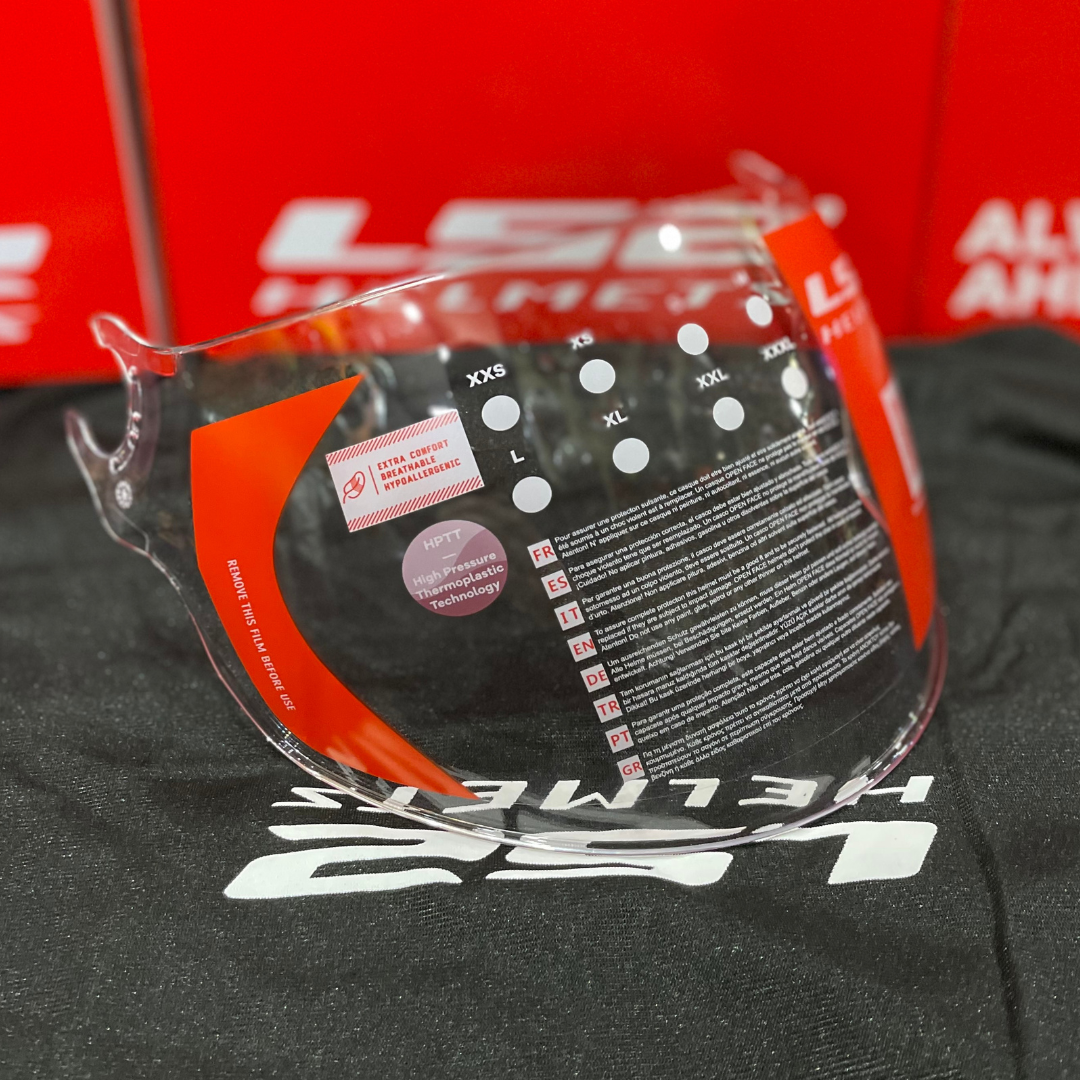 Visiera Lunga Casco LS2 Airflow OF562/Sphere Lux OF558 - Trasparente