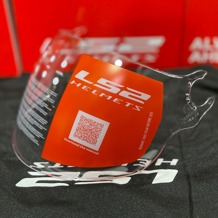 Visiera Lunga Casco LS2 Airflow OF562/Sphere Lux OF558 - Trasparente