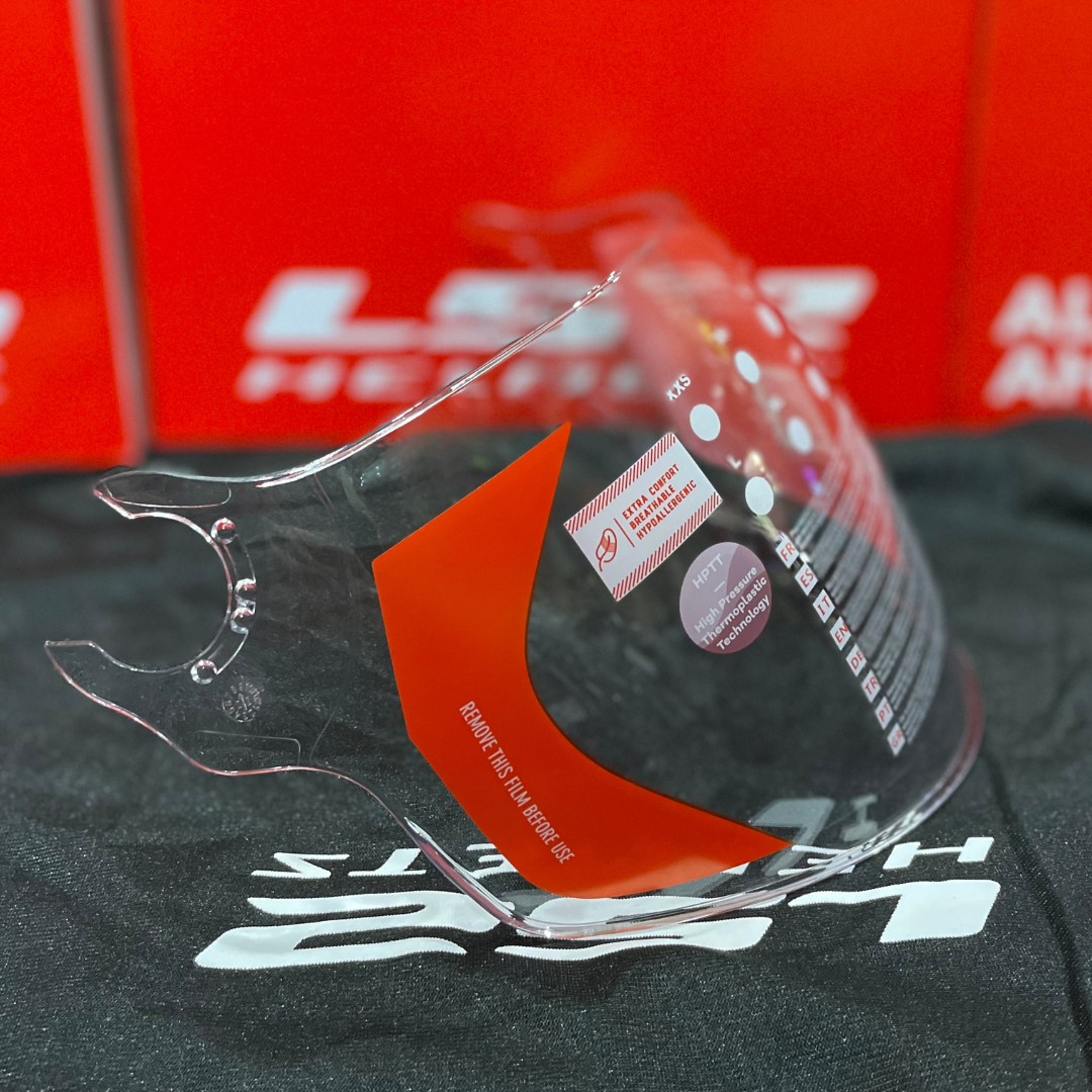 Visiera Lunga Casco LS2 Airflow OF562/Sphere Lux OF558 - Trasparente