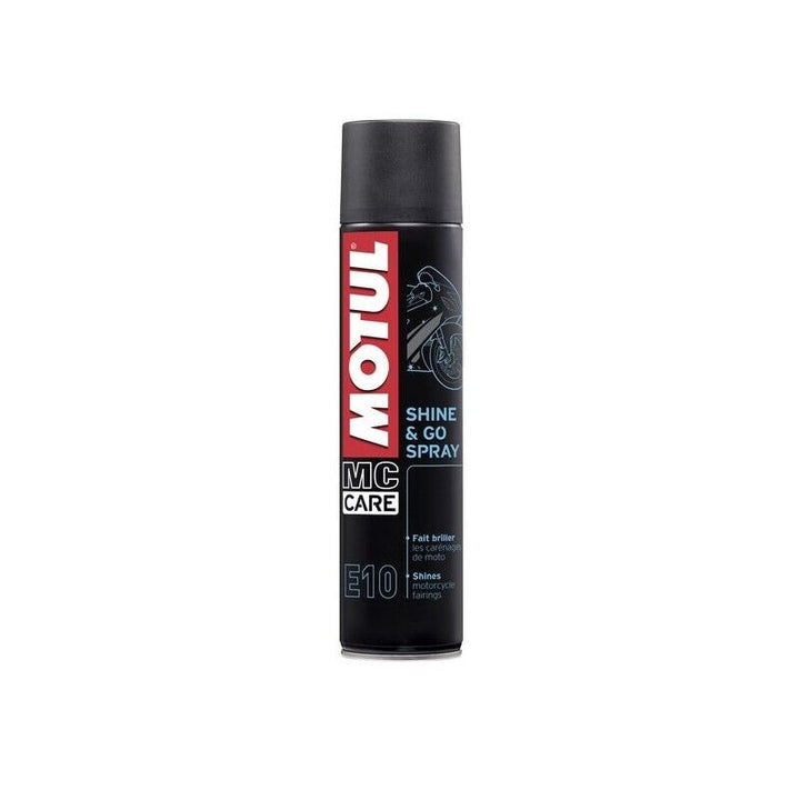Motul MC Care E10 Shine & Go Spray - Detergente per plastica 400 ml