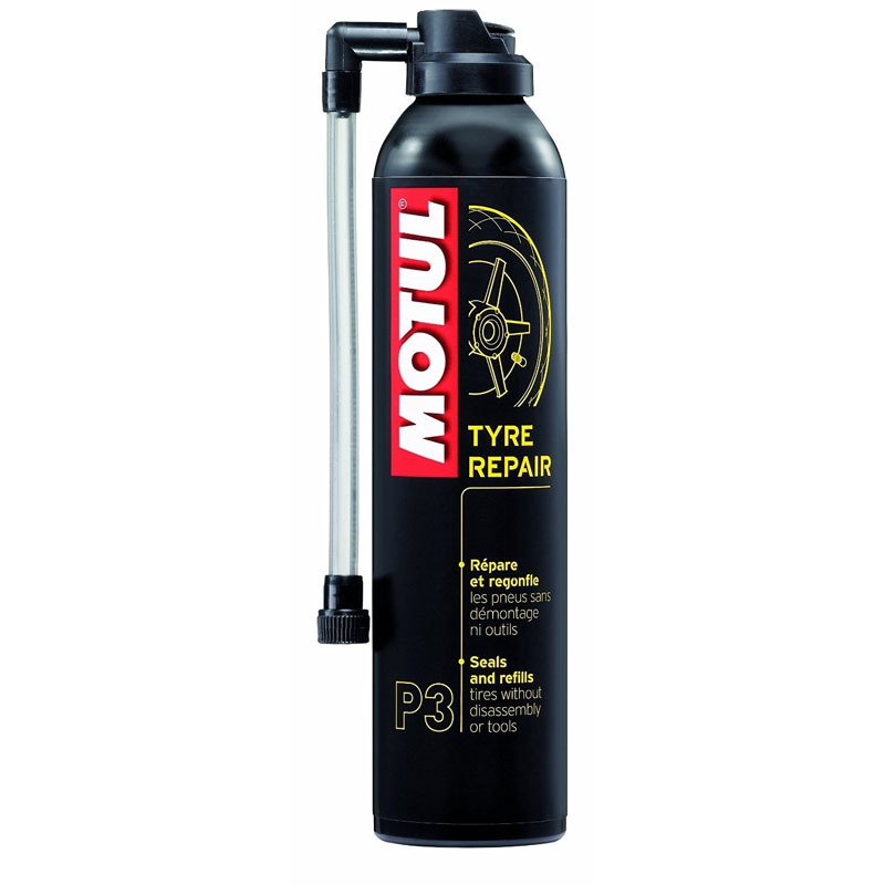 Motul MC CARE ™ P3 TYRE REPAIR Gonfia e ripara pneumatici istantaneo 300ml