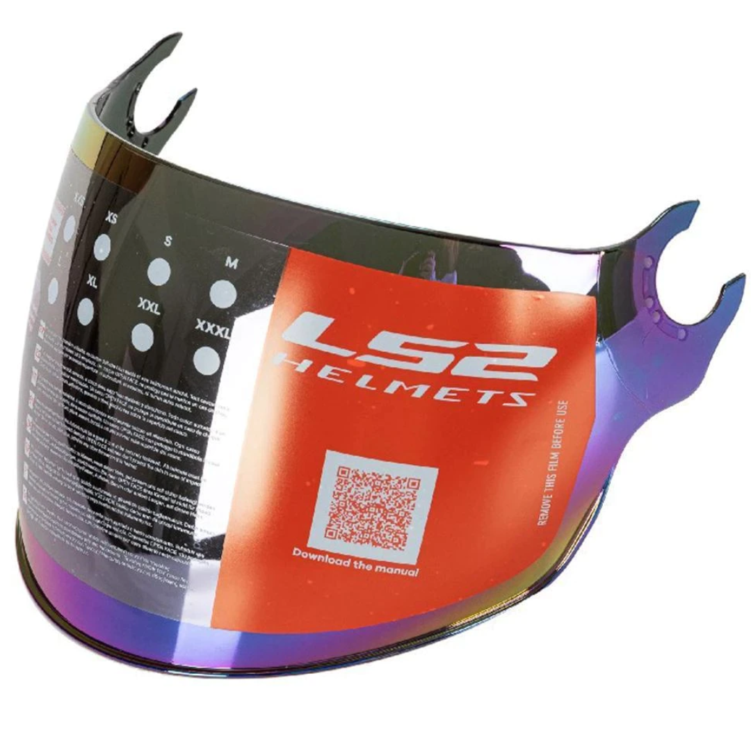 Visiera Lunga Casco LS2 Airflow OF562/Sphere Lux OF558 - Rainbow (Arcobaleno)