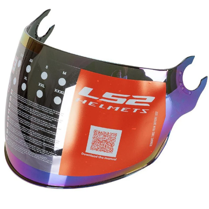 Visiera Lunga Casco LS2 Airflow OF562/Sphere Lux OF558 - Rainbow (Arcobaleno)