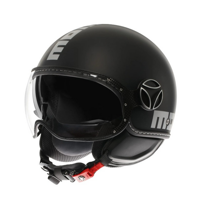 CASCO MOMODESIGN JET 2024 - FGTR EVO MONO E2206 - Nero Opaco/Silver