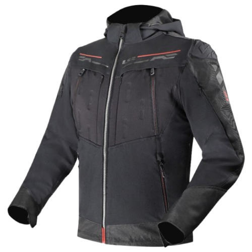Giubbotto Moto Tecnico Sportivo LS2 Zirconium Evo Man Nero