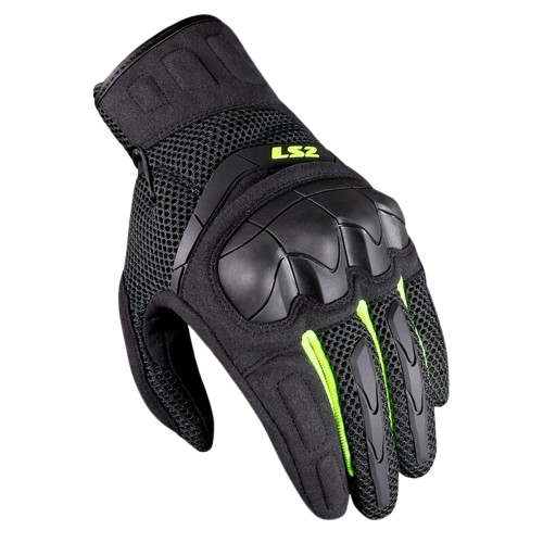 Guanti Moto LS2 Kubra Man Giallo Nero