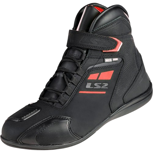 Scarpa Moto Tecnica Sportiva LS2 Garra Lady - Nero Rosso