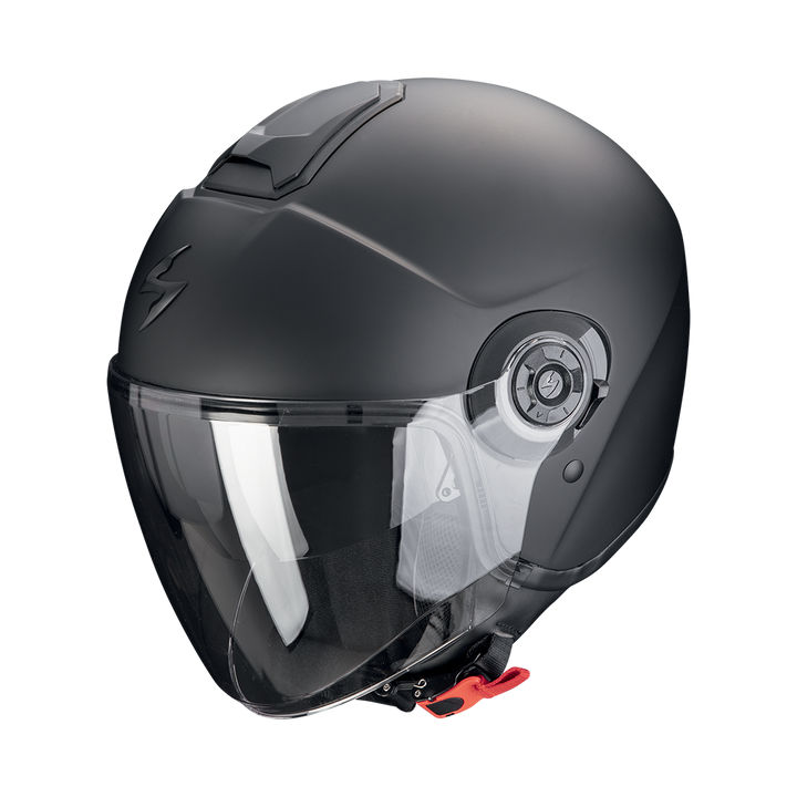 Casco Jet Scorpion Exo City II Solid Nero Opaco
