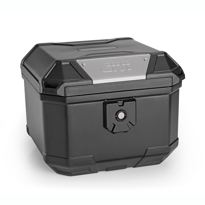 Bauletto MONOLOCK® 38 Lt, con sistema di sgancio dall'interno. Comprensivo di piastra e kit universale