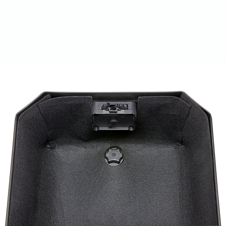 Bauletto MONOLOCK® 38 Lt, con sistema di sgancio dall'interno. Comprensivo di piastra e kit universale