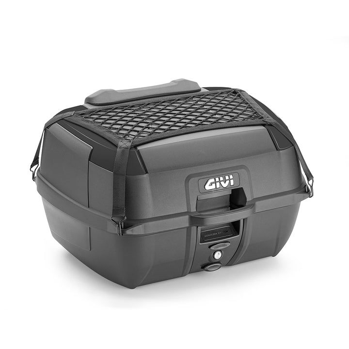 Bauletto Givi B45B+ 45L Monolock - con piastra schienalino rete universale per moto e scooter