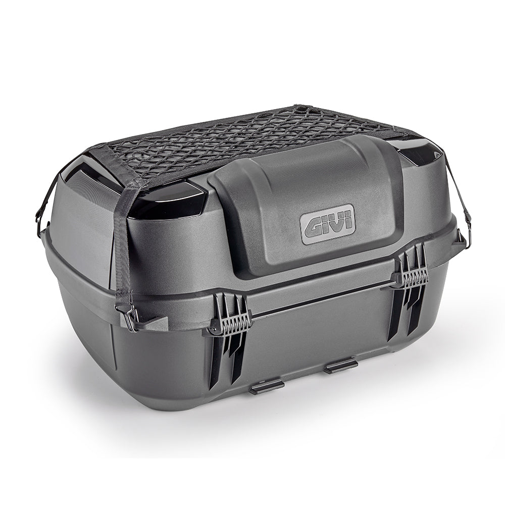 Bauletto Givi B45B+ 45L Monolock - con piastra schienalino rete universale per moto e scooter
