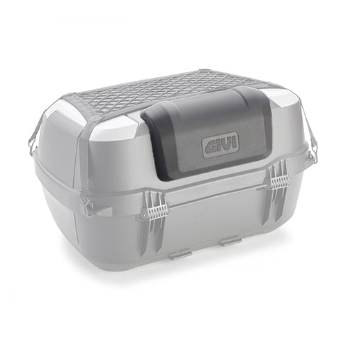 Bauletto Givi B45+ 45L Monolock - con piastra schienalino e rete universale per moto e scooter