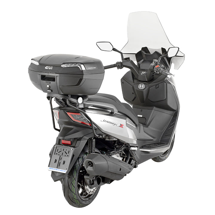 Bauletto Givi E46NT2 Riviera 46L Monolock - con piastra universale per moto e scooter