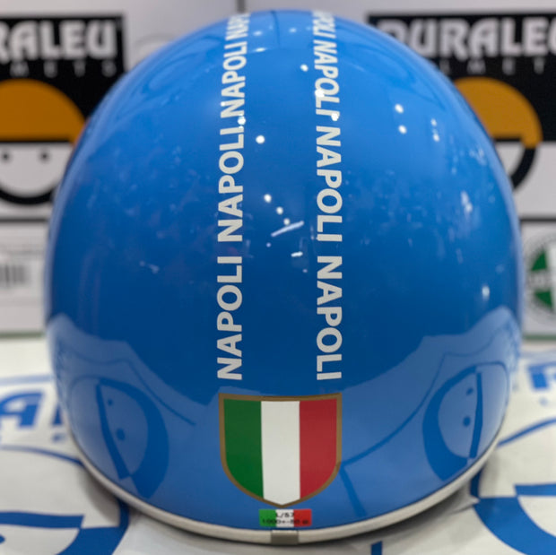 Casco Napoli Campione D'Italia 2023 -  Demi-jet Omologato