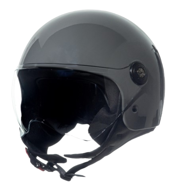 Casco JFM 900GR Grigio Lucido