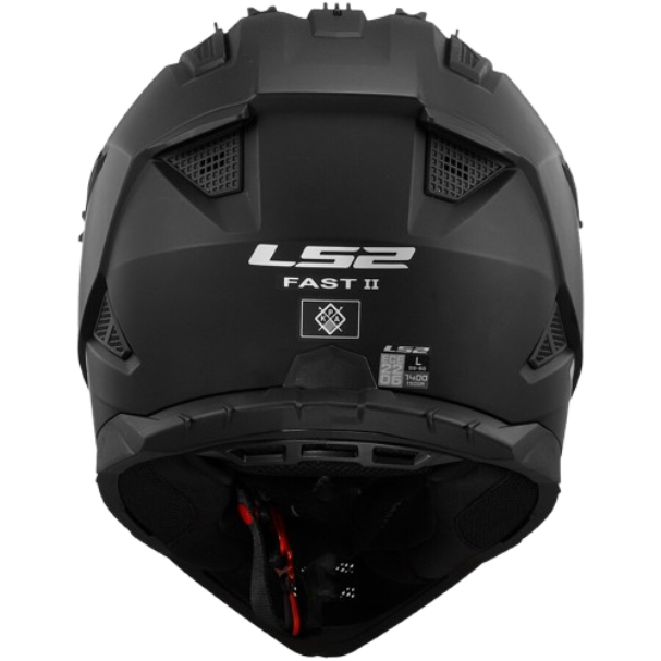 Casco Fuoristrada LS2 - MX708 Fast II Nero Opaco