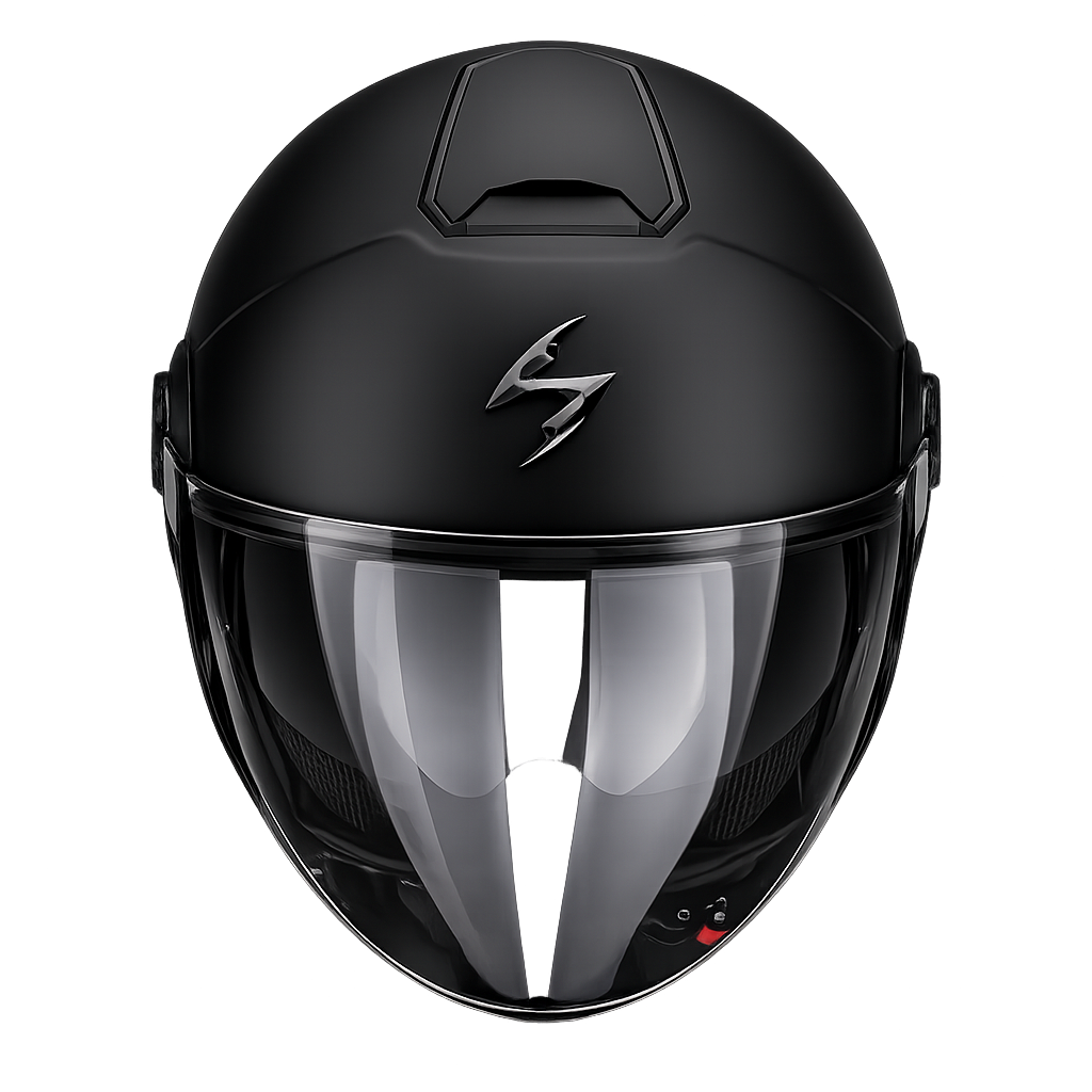 Casco Jet Scorpion Exo City II Solid Nero Opaco