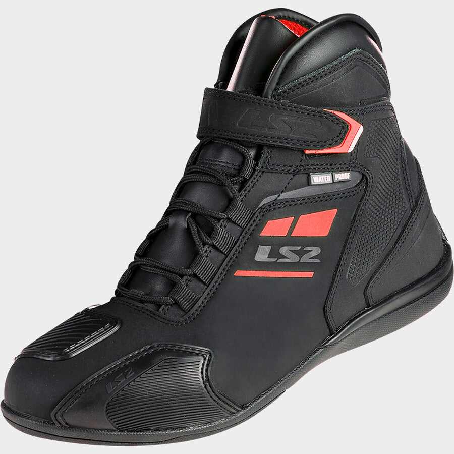 Scarpa Moto Tecnica Sportiva LS2 Garra Lady - Nero Rosso