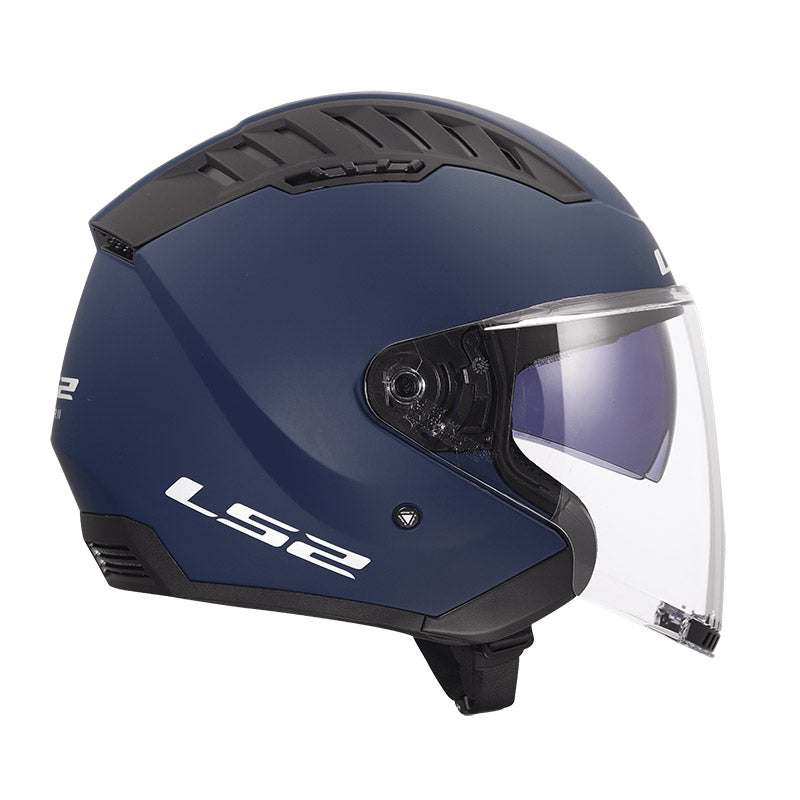 Casco Jet LS2 Copter II - Navy Blue