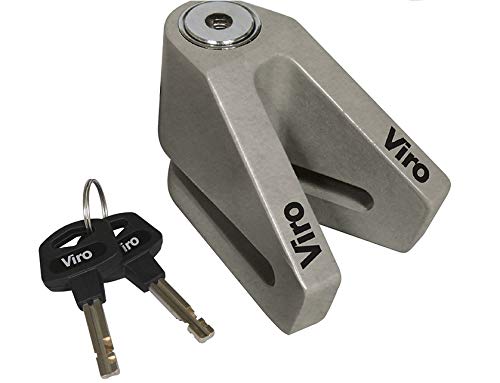 Antifurto Bloccadisco VIRO art. 137 - NEW STOPPER MOTO Ø 10 mm Finitura Acciaio