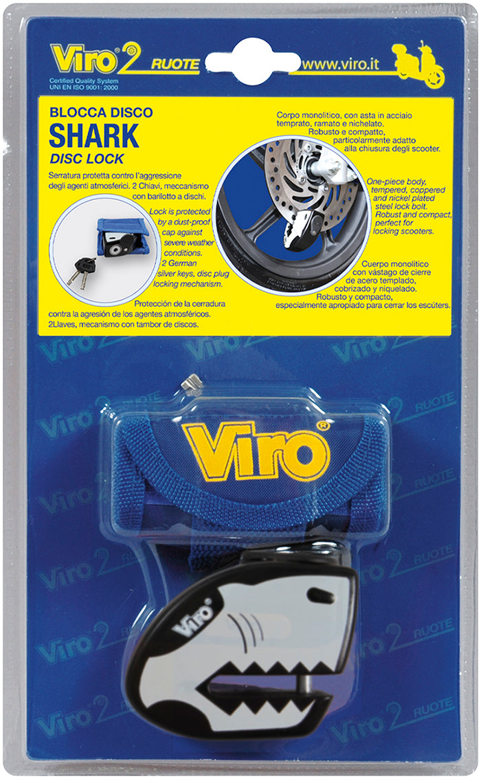 Antifurto Bloccadisco VIRO art. 164 - SHARK Ø 5,5 mm
