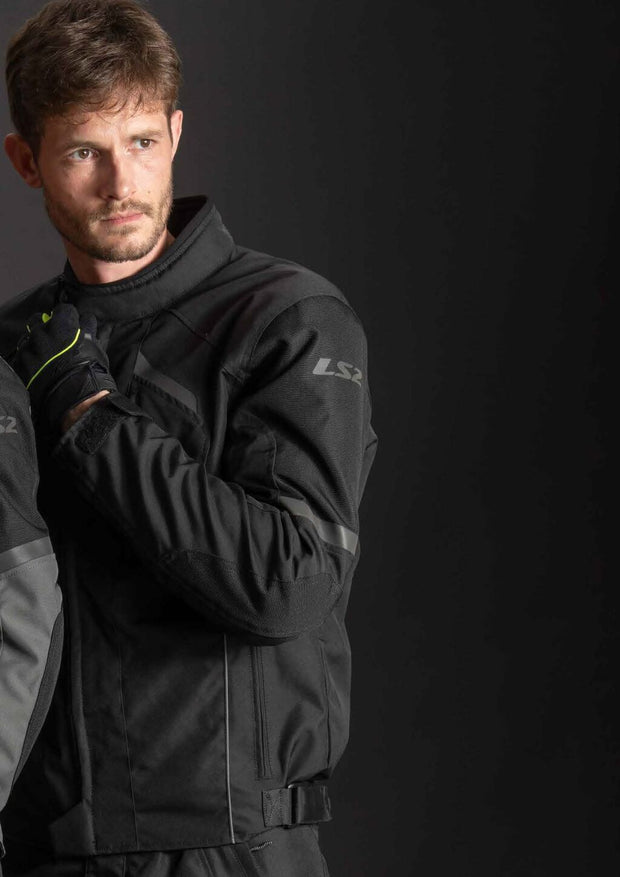 注目の SERRA LS2 Ls2 Giacca Moto Nero Serra EVO Evo Invernale XXXL