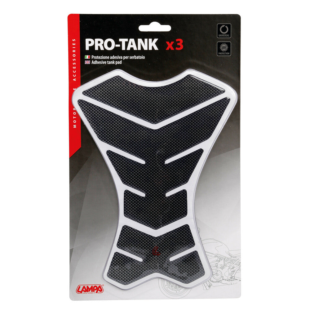 Protezione adesiva per serbatoio Pro-Tank X3 Carbon - LAMPA