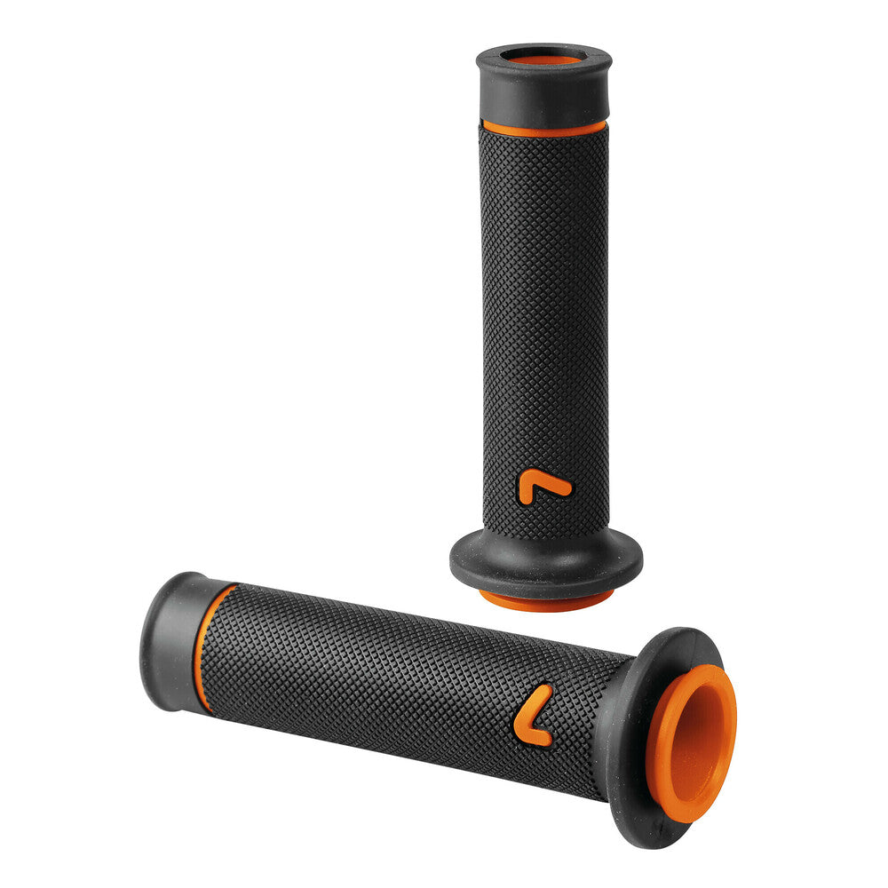 Coppia Manopole universali Sport-Grip - Arancione - LAMPA