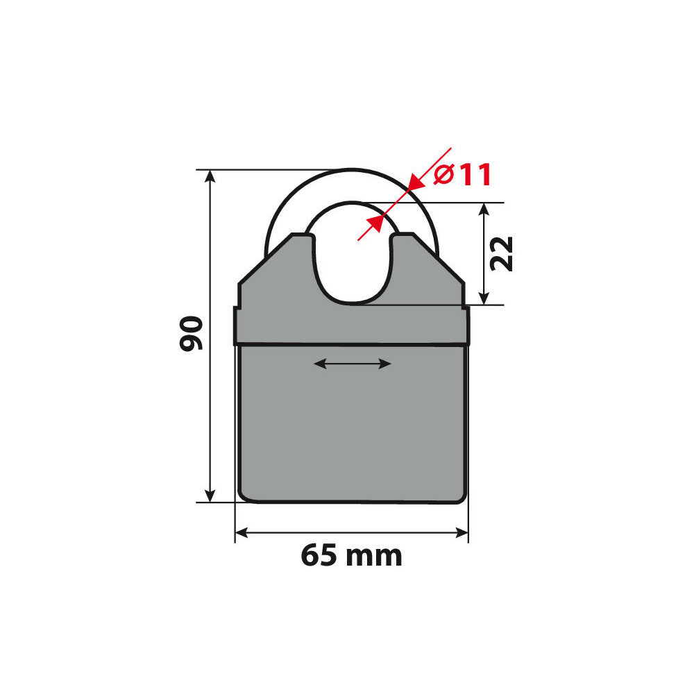 Catena antifurto C-Lock 200 cm - LAMPA