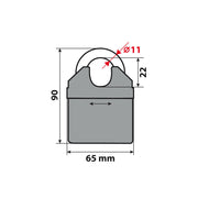 Catena antifurto C-Lock 200 cm - LAMPA
