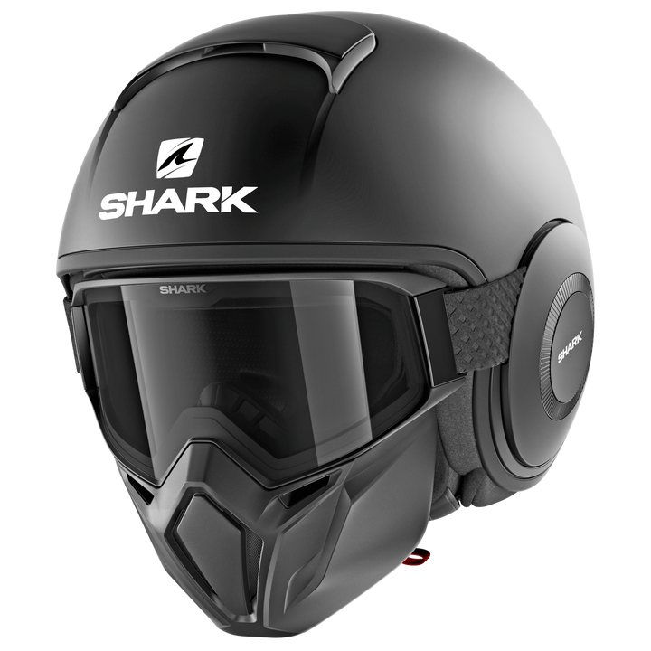 Casco Shark Helmets STREET-DRANK nero opaco